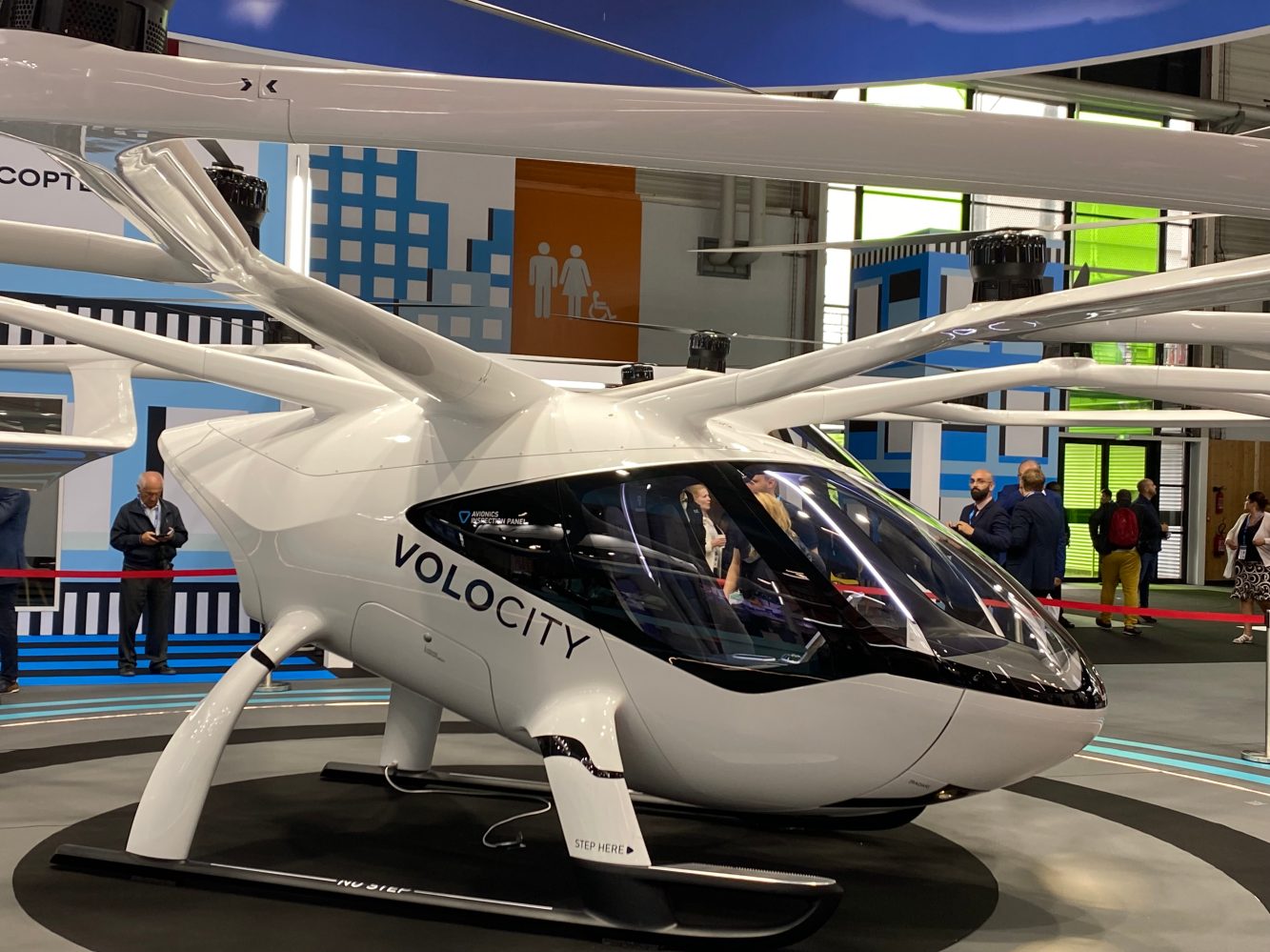 Volocopter evtol air taxi